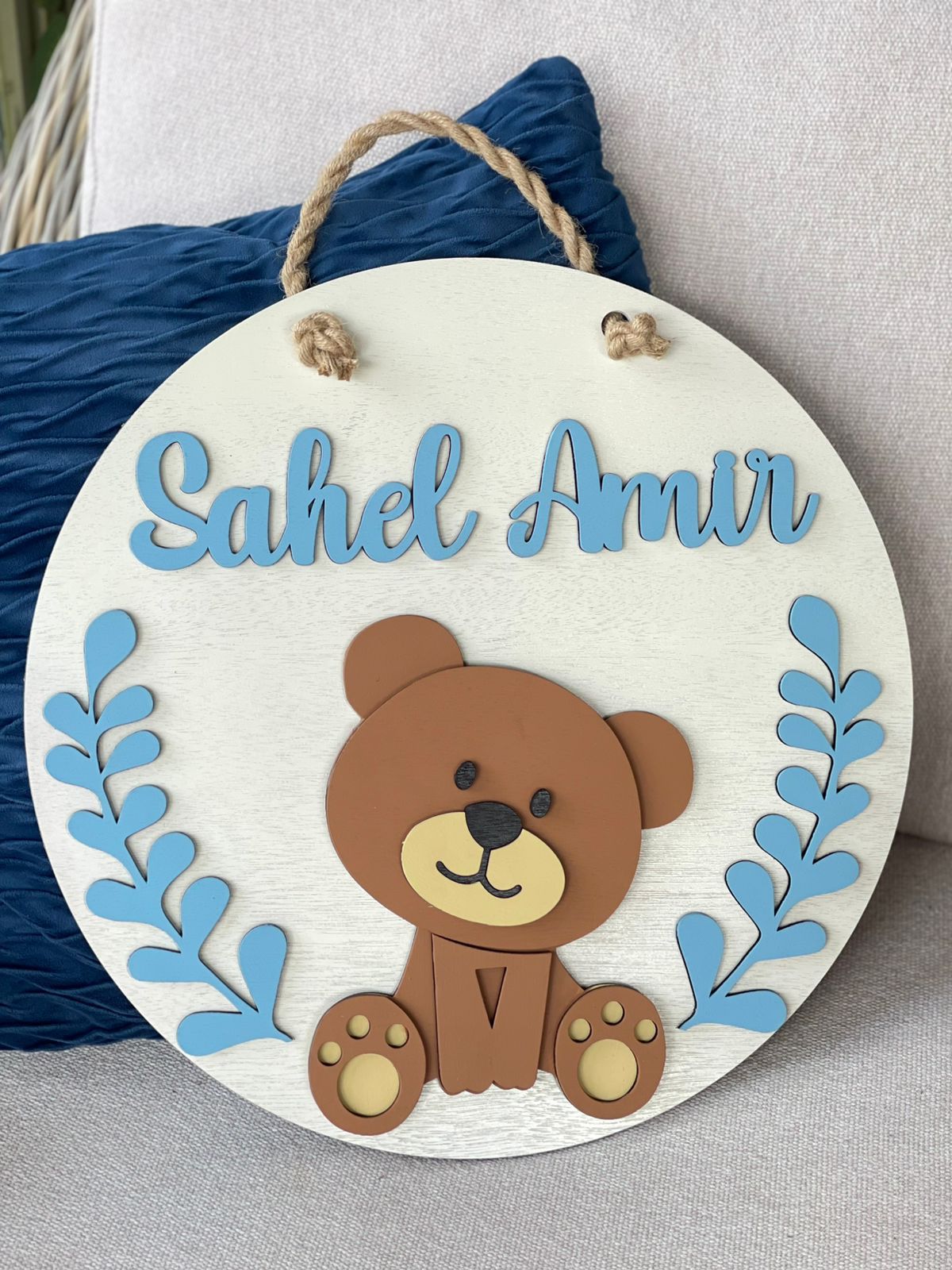 Adorno de puerta para bebés