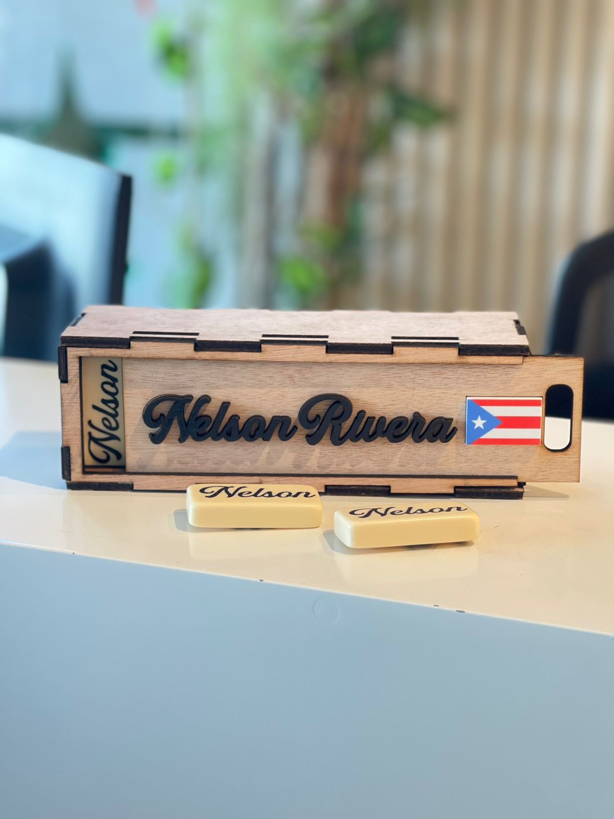 Juego de dominós personalizado