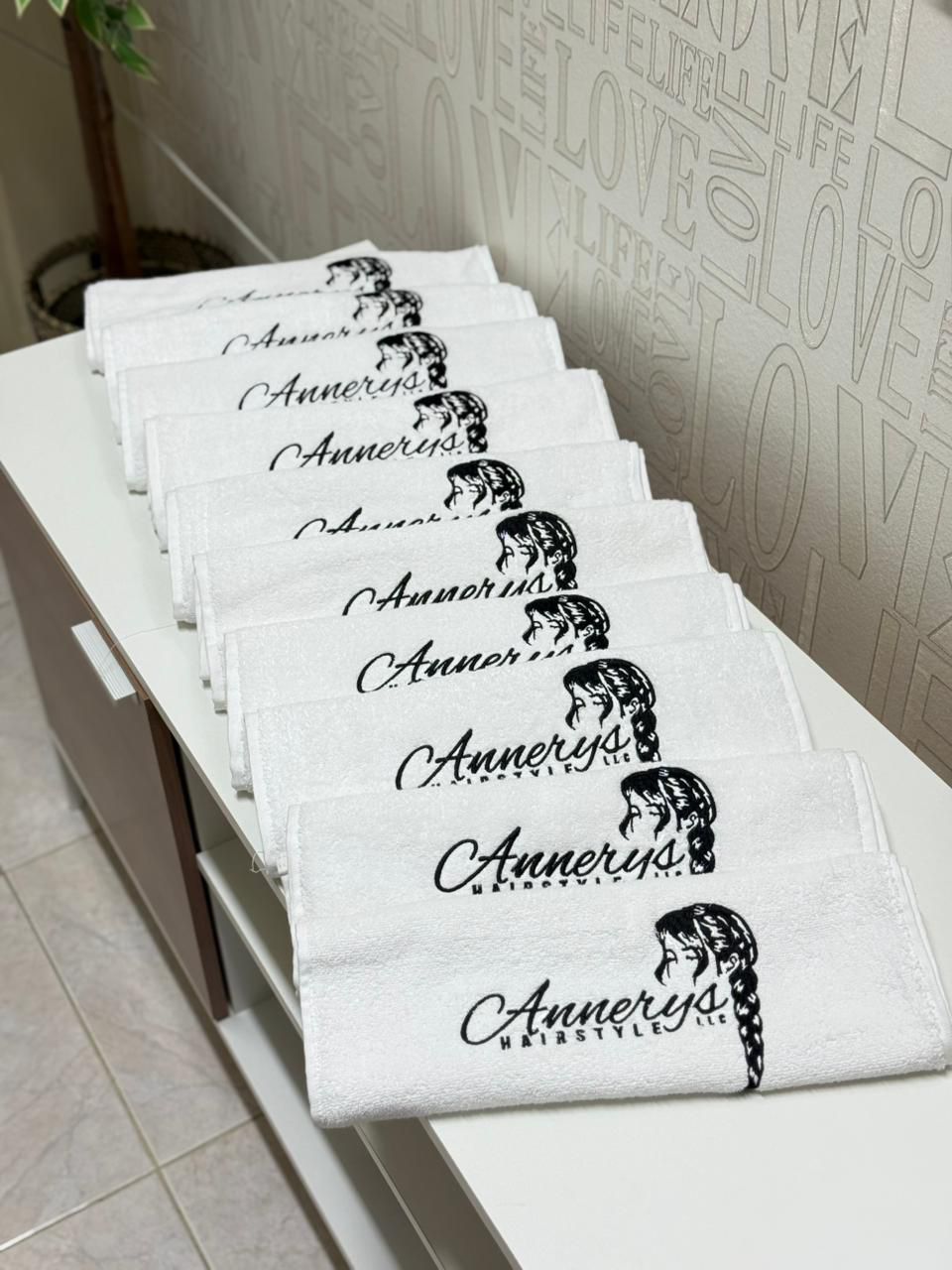 Toallas de cuerpo bordada personalizada