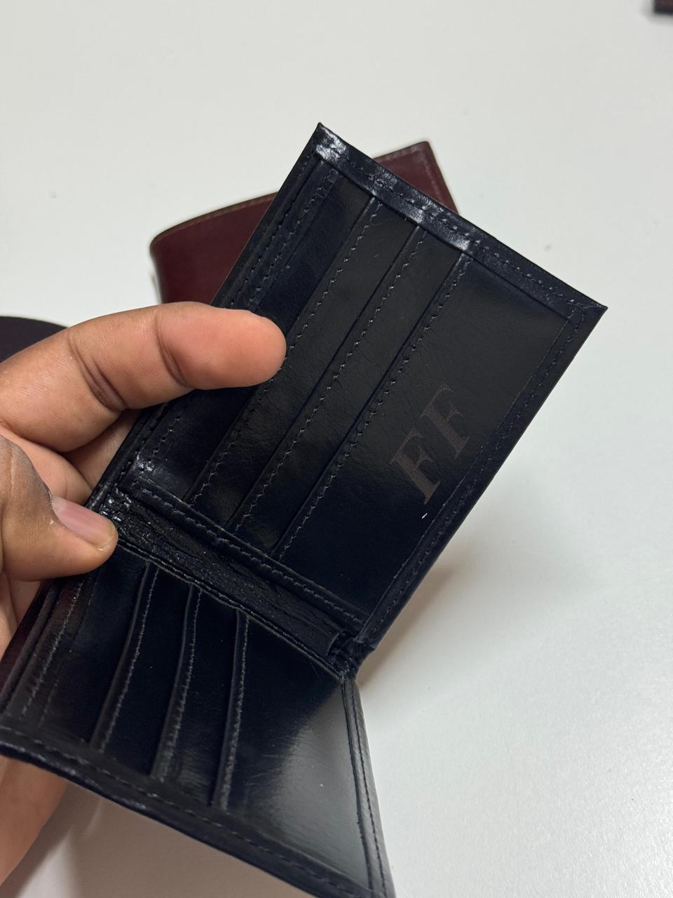 Billetera de hombre personalizada