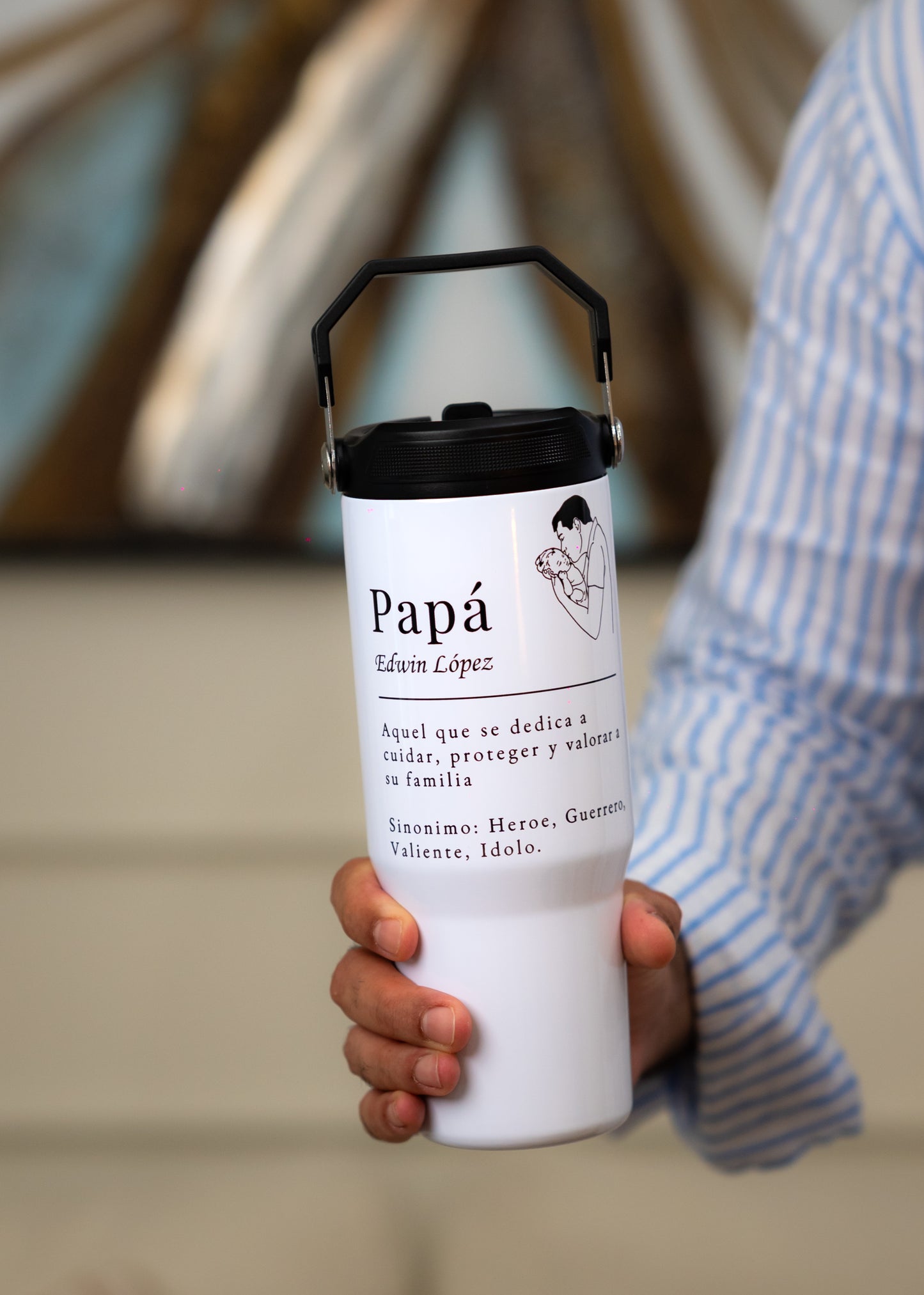 Vaso termico personalizado en sublimacion