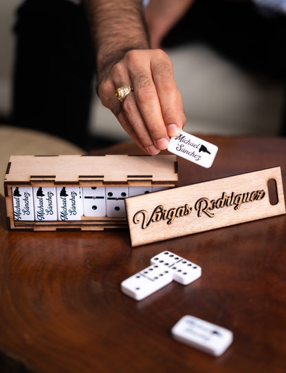 Juego de dominós personalizado