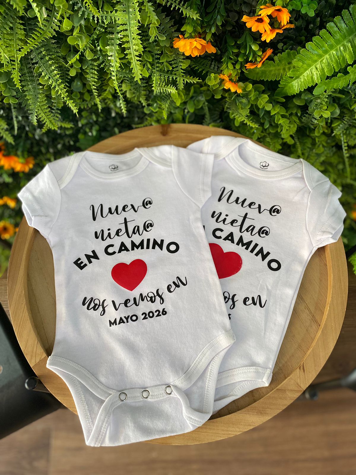 Mameluco de bebé personalizado