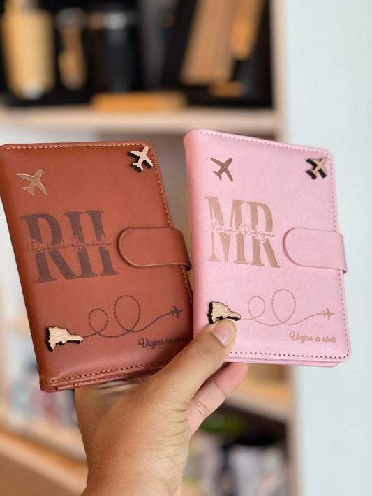 Porta Pasaporte PREMIUM personalizado