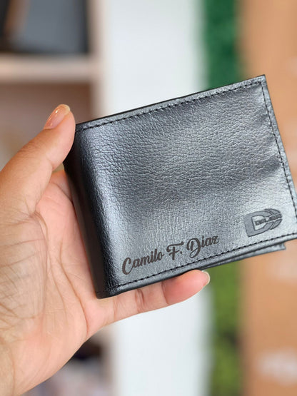 Billetera de hombre personalizada