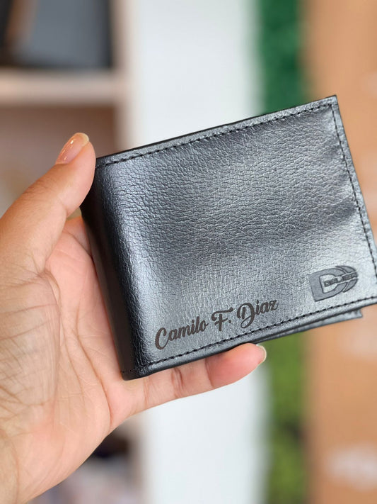 Billetera de hombre personalizada