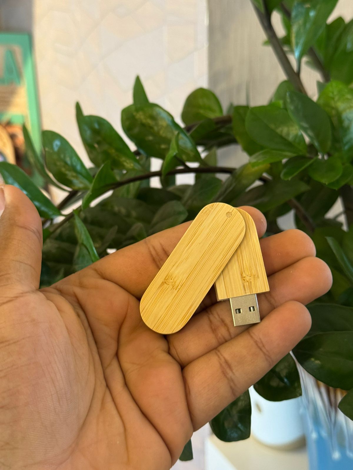 Memoria USB en madera personalizada 8GB