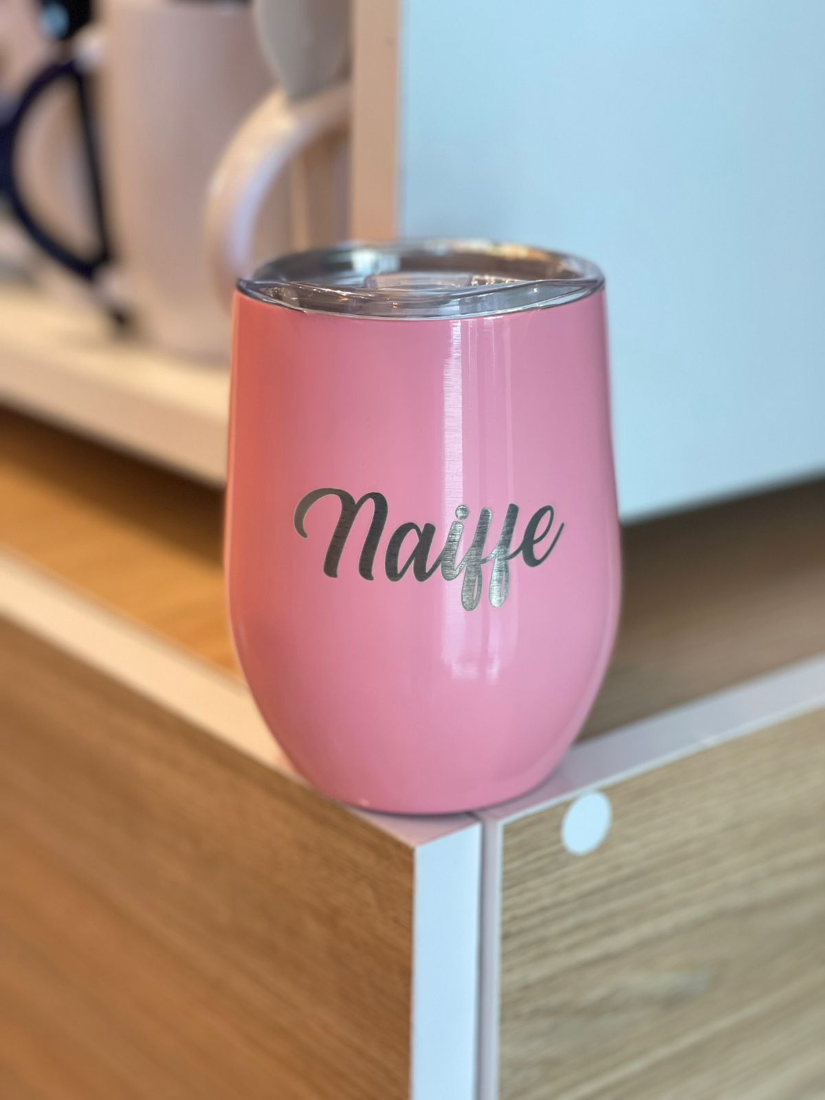 Wine tumbler de colores personalizados