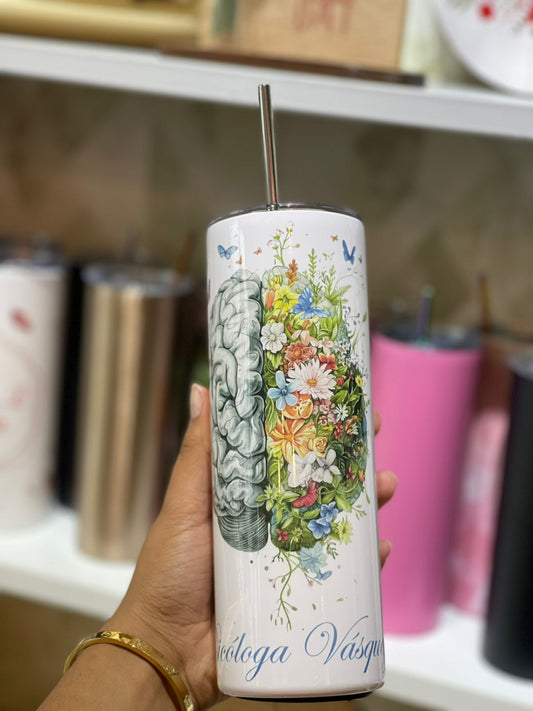 Skiny metálico blanco personalizado en sublimación