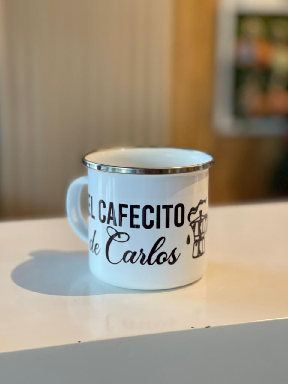 Jarrito de colores esmaltados personalizado