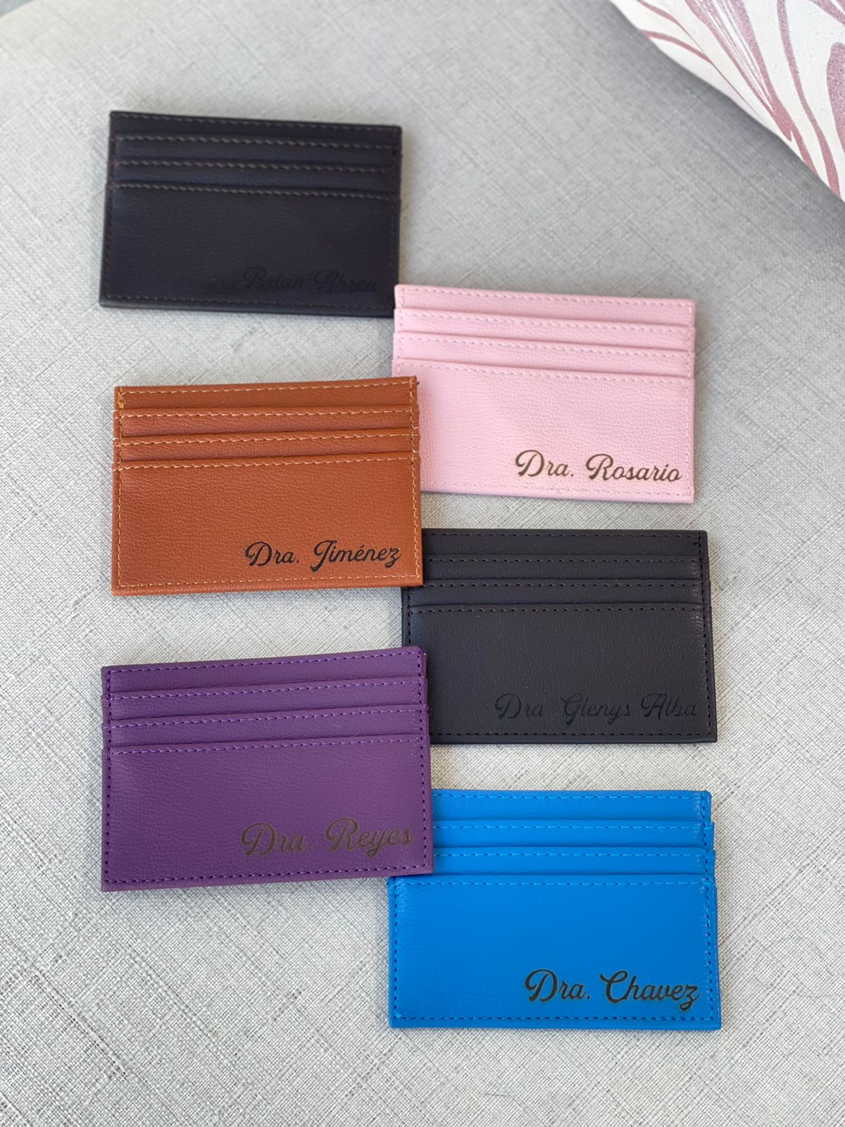 Porta tarjeta personalizado