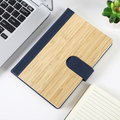 Libretas en bambu y piel personalizadas