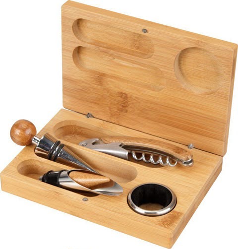 Set de herramientas para vino personalizable
