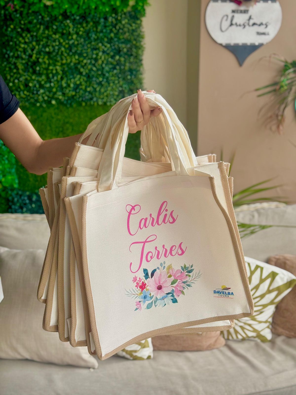 Bolsos de tela personalizado en sublimación