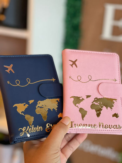 Porta Pasaporte PREMIUM personalizado