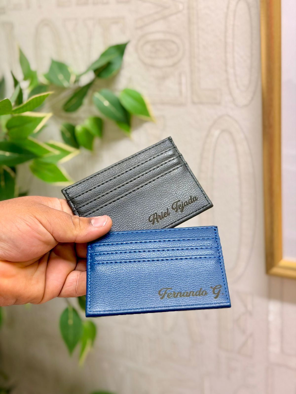 Porta tarjeta personalizado