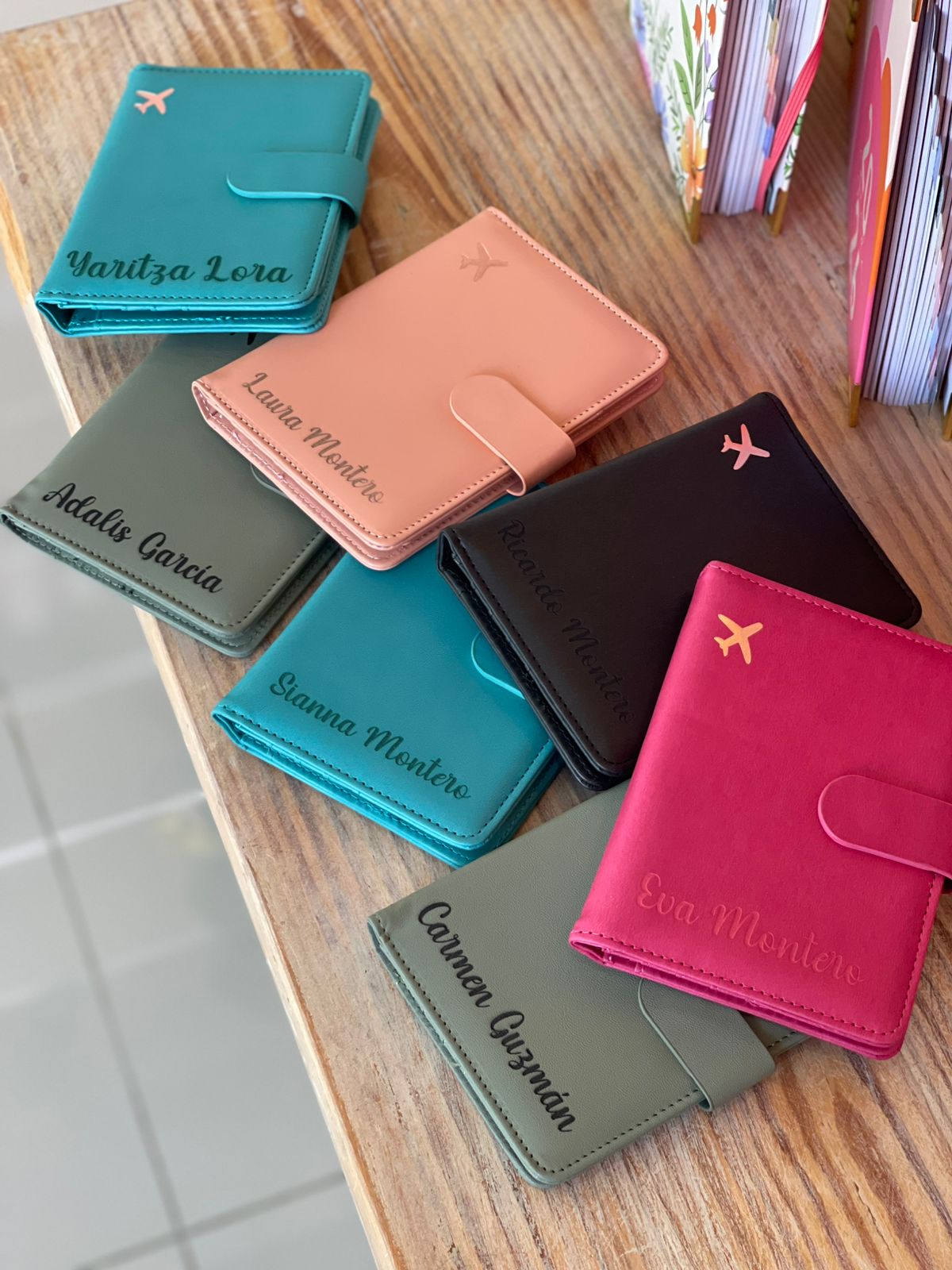 Porta Pasaporte PREMIUM personalizado