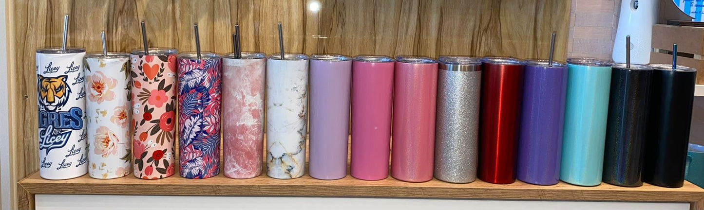 Skiny metalico de colores personalizado